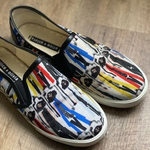 Alice + Olivia slip on sneakers